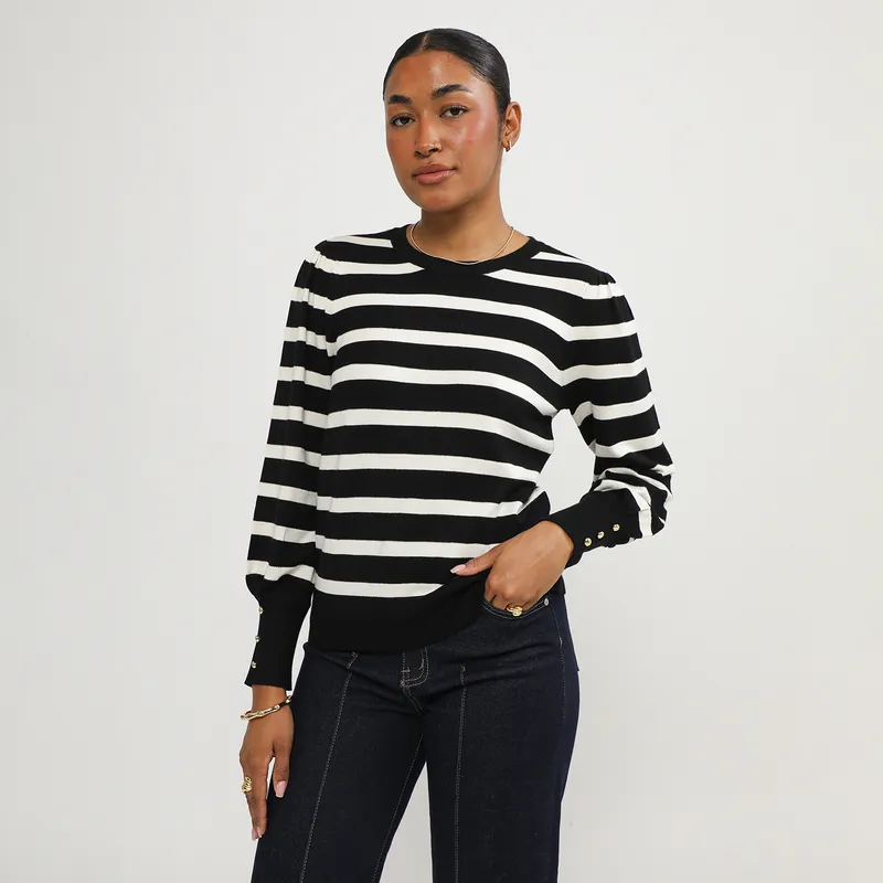 BASEMENT - Chompa Manga Larga Mujer Basement