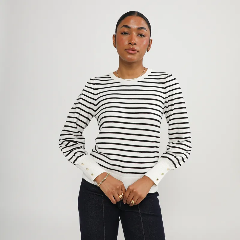 BASEMENT - Chompa Manga Larga Mujer Basement