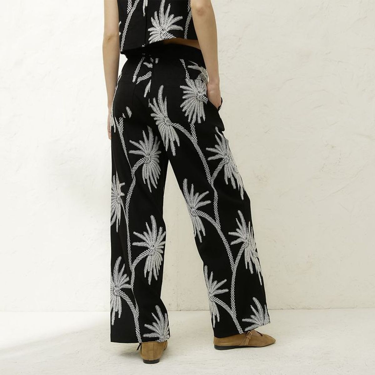 BASEMENT - Pantalón Culotte Mujer Basement