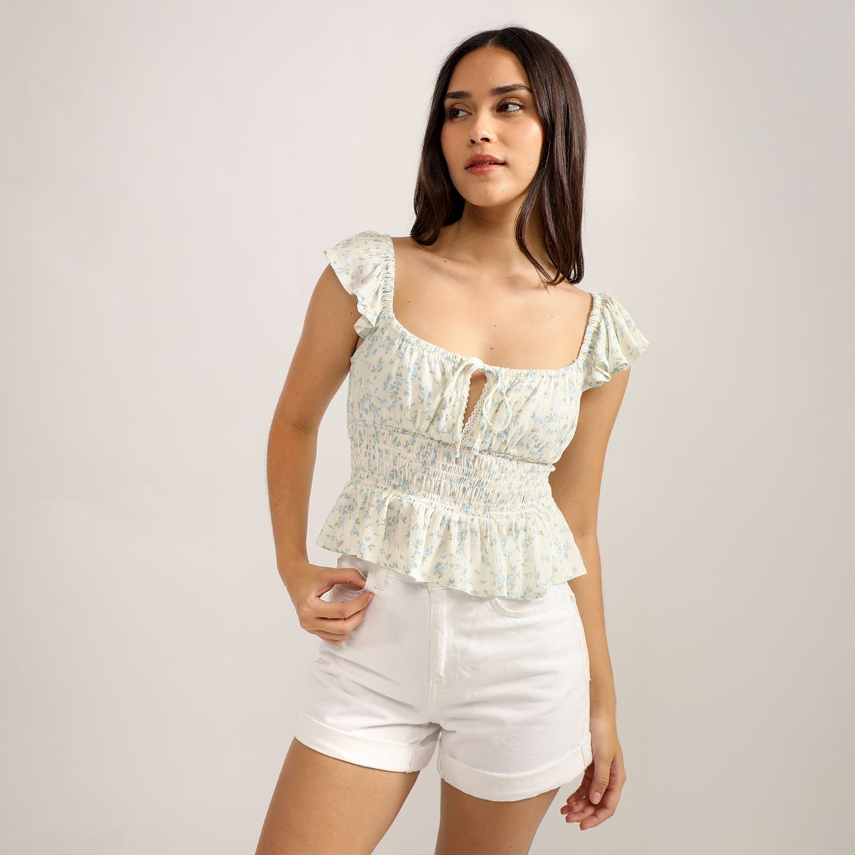 SYBILLA - Blusa Sin Mangas Mujer Sybilla