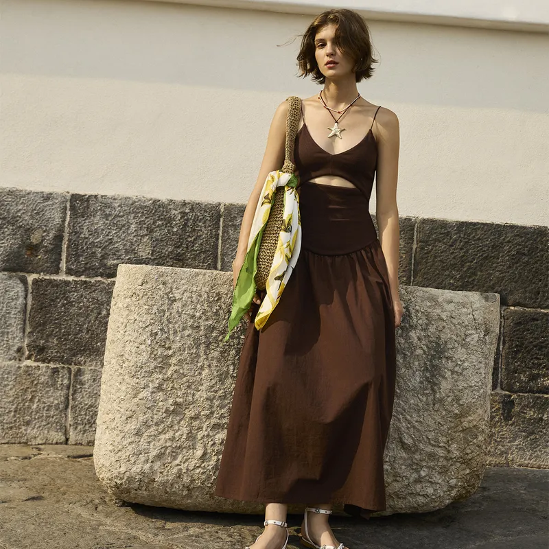 SYBILLA - Vestido Largo Mujer Sybilla