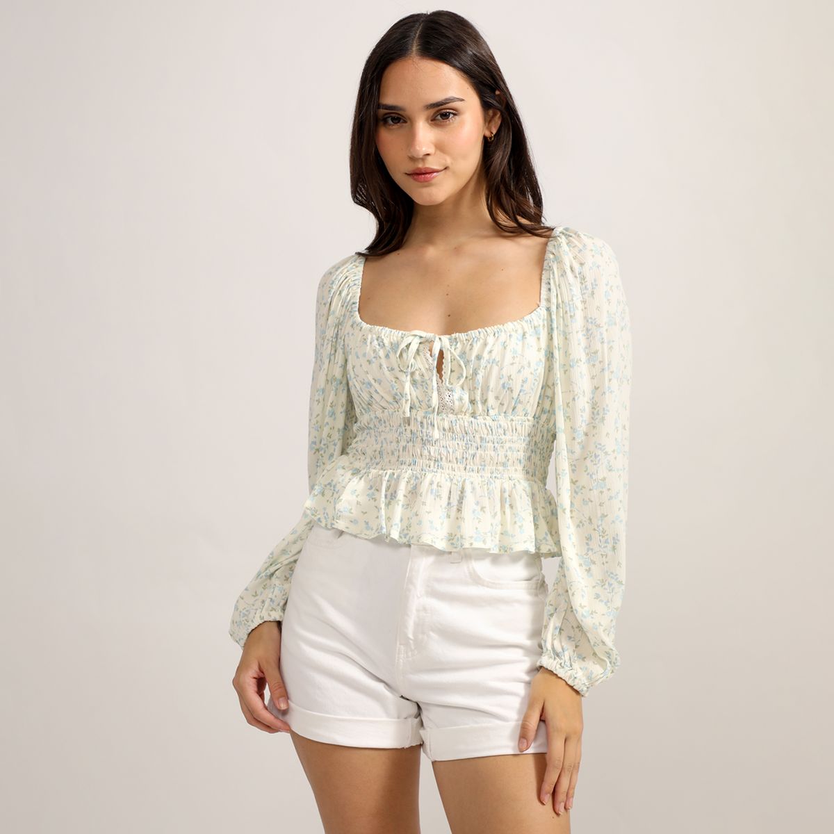 SYBILLA - Blusa Manga Larga Mujer Sybilla