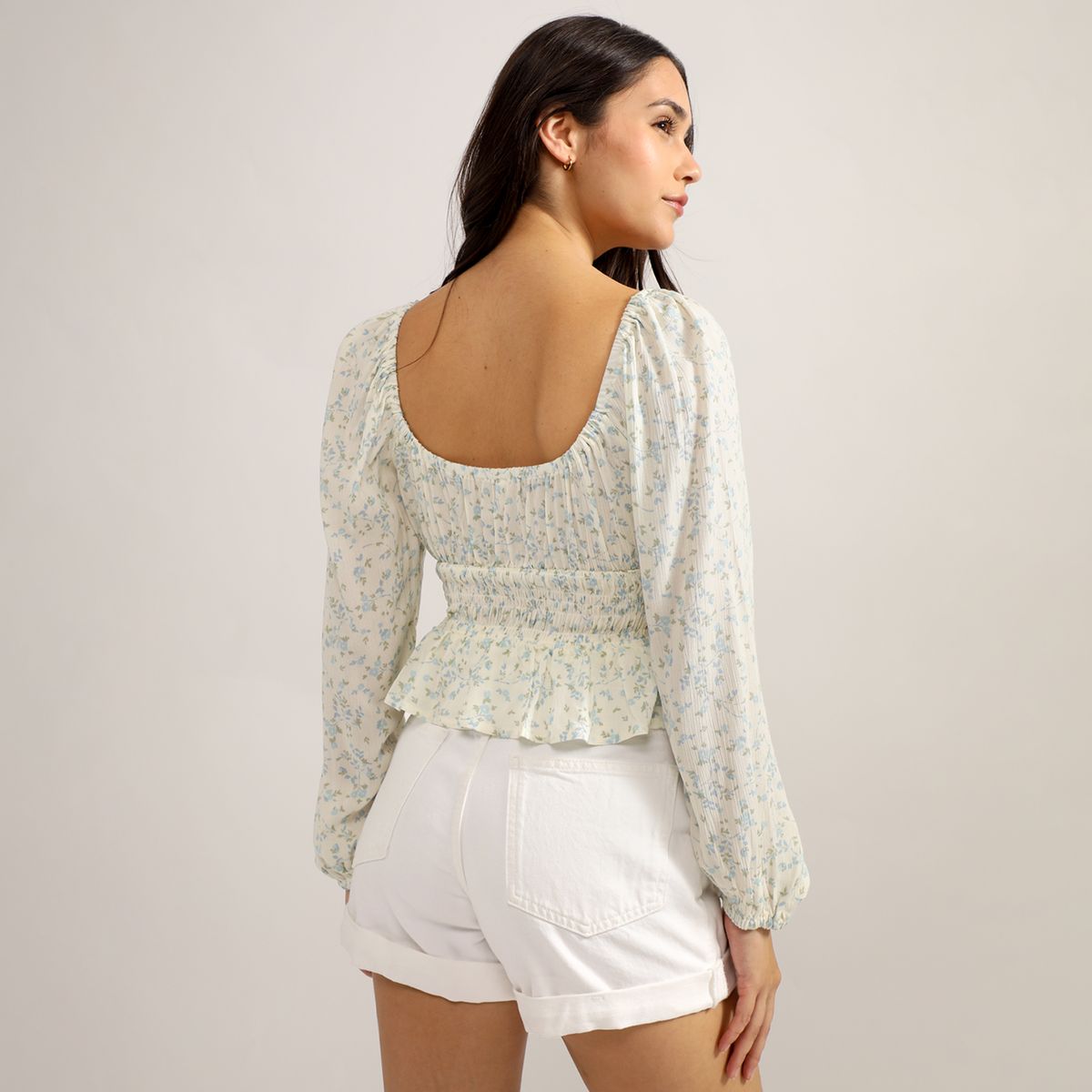 SYBILLA - Blusa Manga Larga Mujer Sybilla