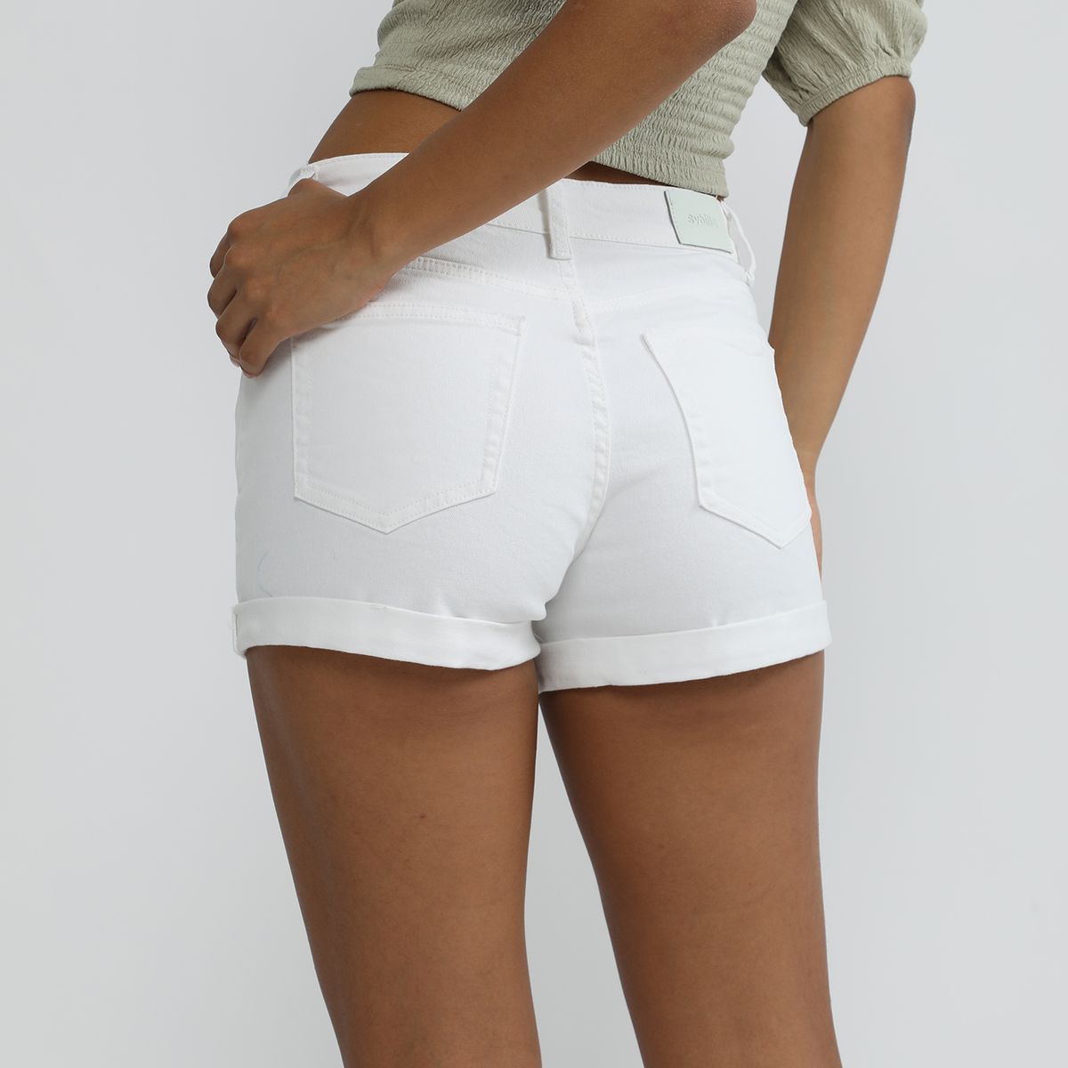 SYBILLA - Blusa Manga Corta Mujer Sybilla