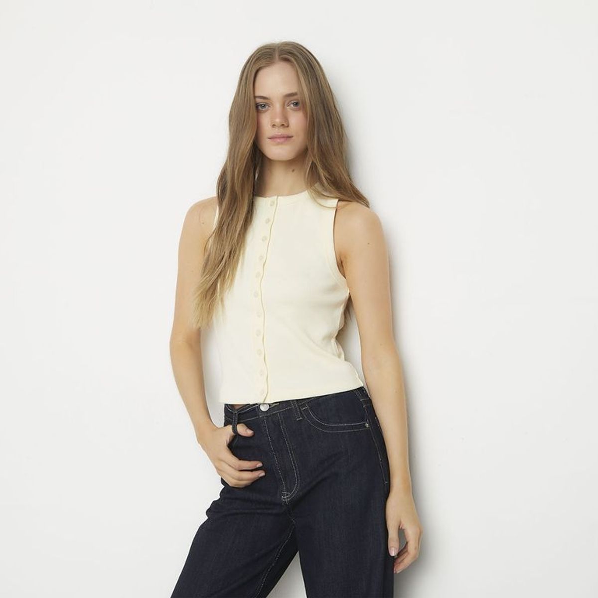 SYBILLA - Top Sin Mangas Mujer Sybilla