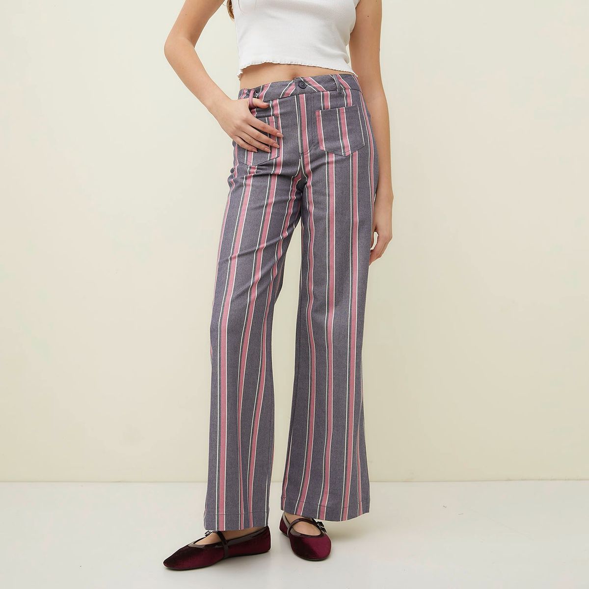 SYBILLA - Pantalón Recto Mujer Sybilla