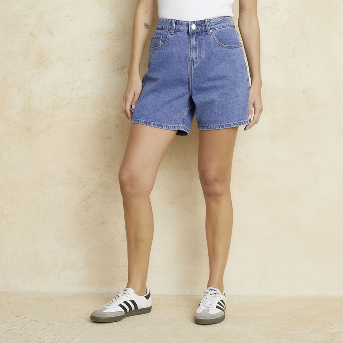 BASEMENT - Short Denim Mujer Basement