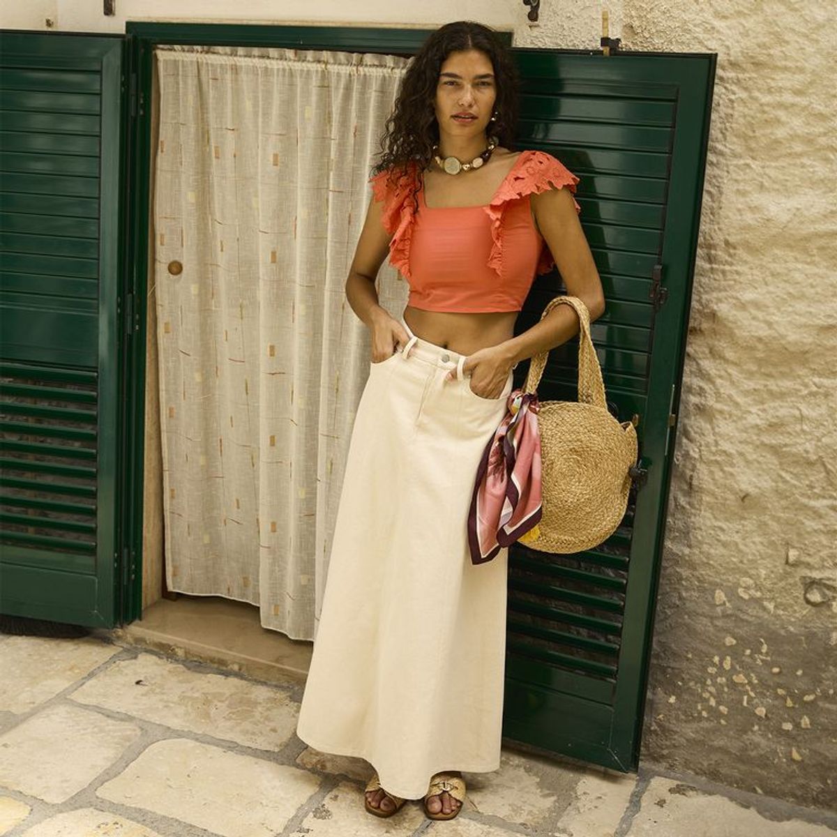 BASEMENT - Blusa Sin Mangas Mujer Basement