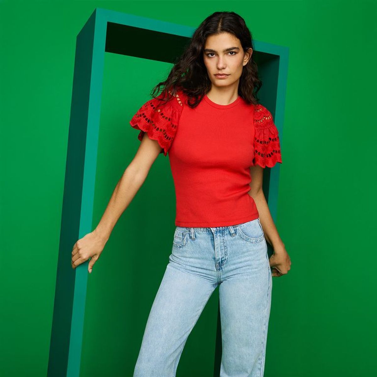 BASEMENT - Polo Manga Corta Mujer Basement