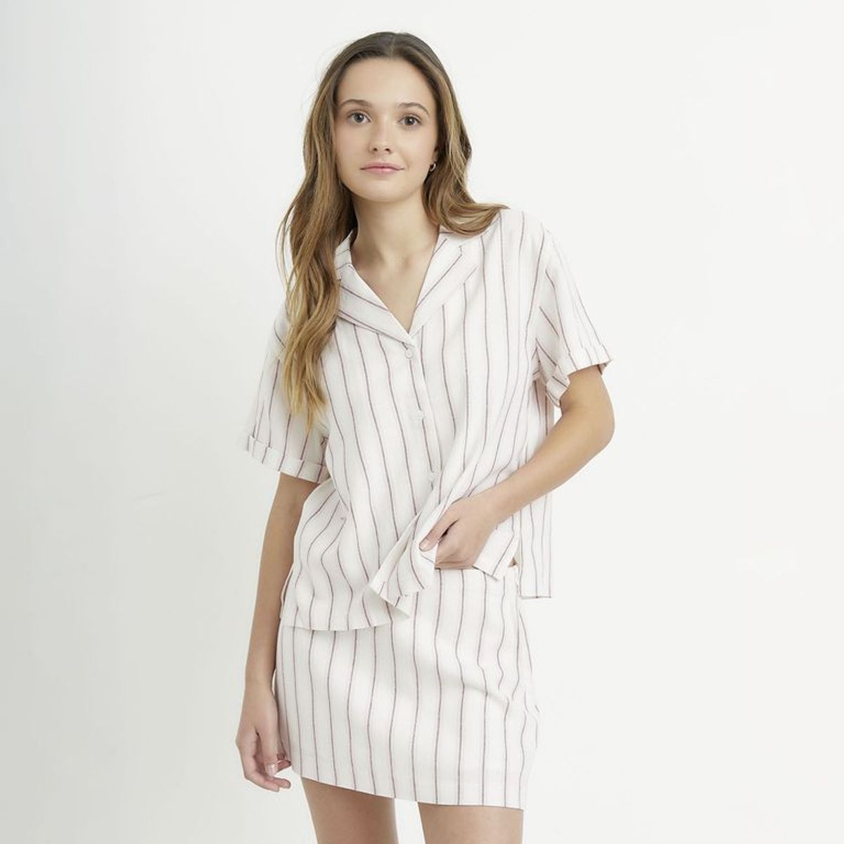 SYBILLA - Blusa Manga Corta Mujer Sybilla