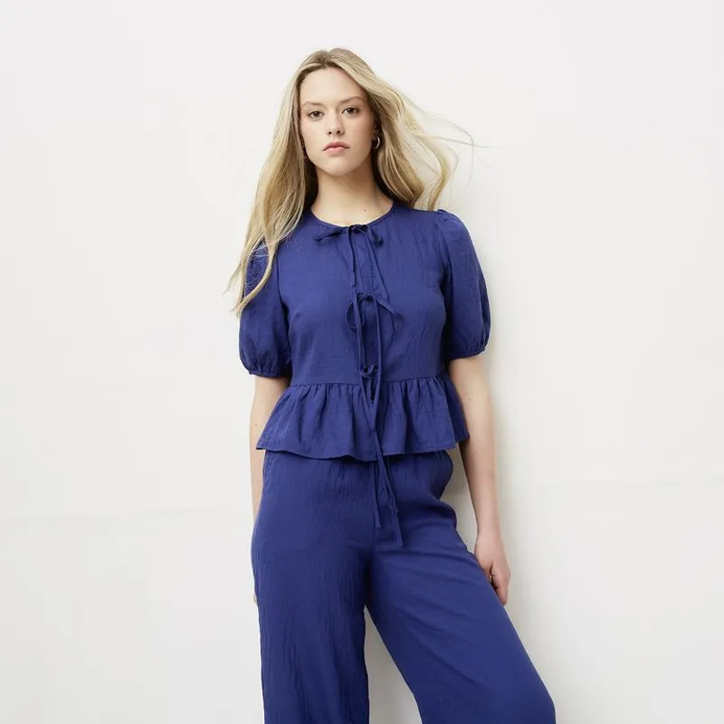 SYBILLA - Blusa Manga Corta Mujer Sybilla