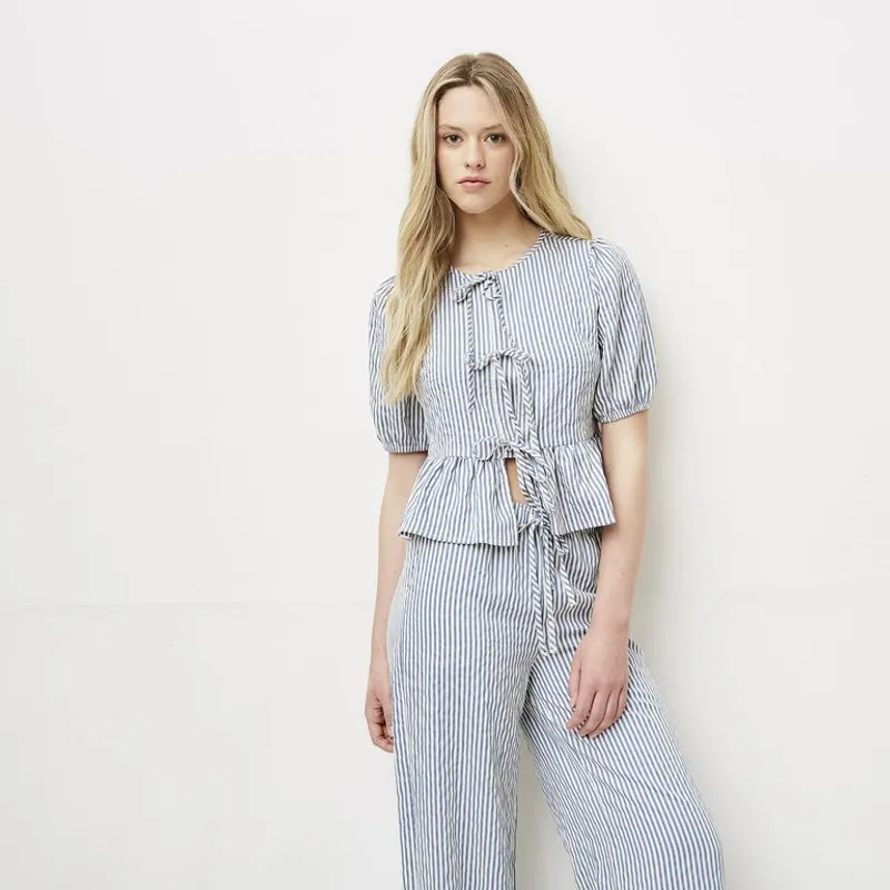 SYBILLA - Blusa Manga Corta Mujer Sybilla