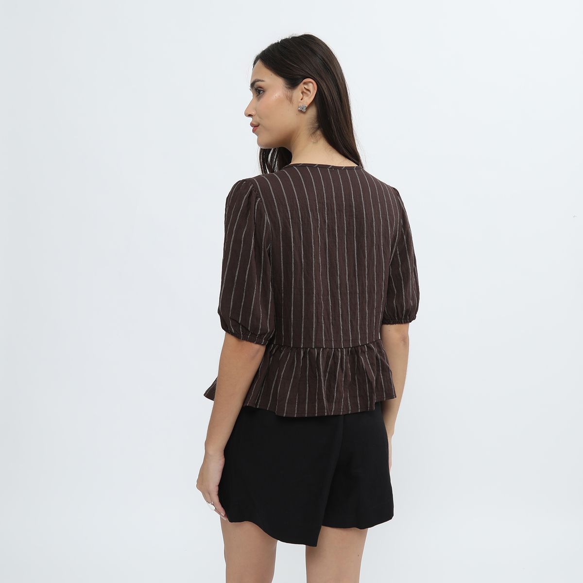 SYBILLA - Blusa Manga Corta Mujer Sybilla