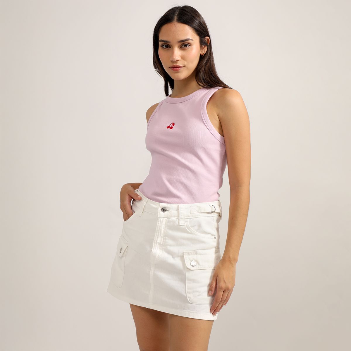 SYBILLA - Top Sin Mangas Mujer Sybilla