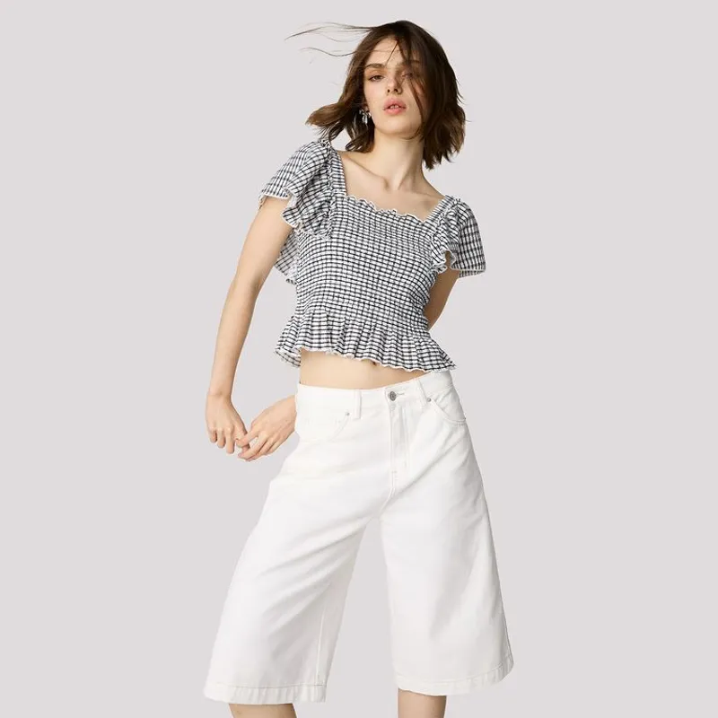 SYBILLA - Top Manga Corta Mujer Sybilla