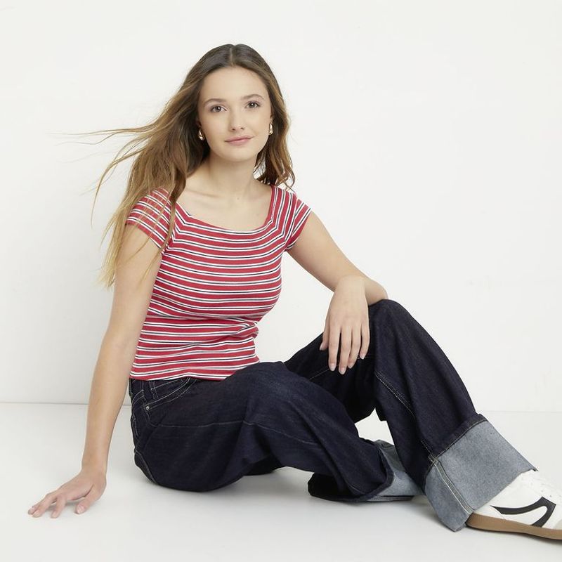 SYBILLA - Top Manga Corta Mujer Sybilla