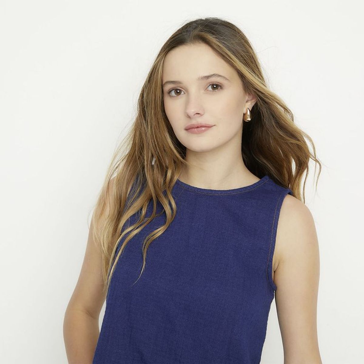 SYBILLA - Blusa Sin Mangas Mujer Sybilla