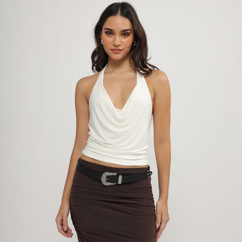 SYBILLA - Top Halter Mujer Sybilla