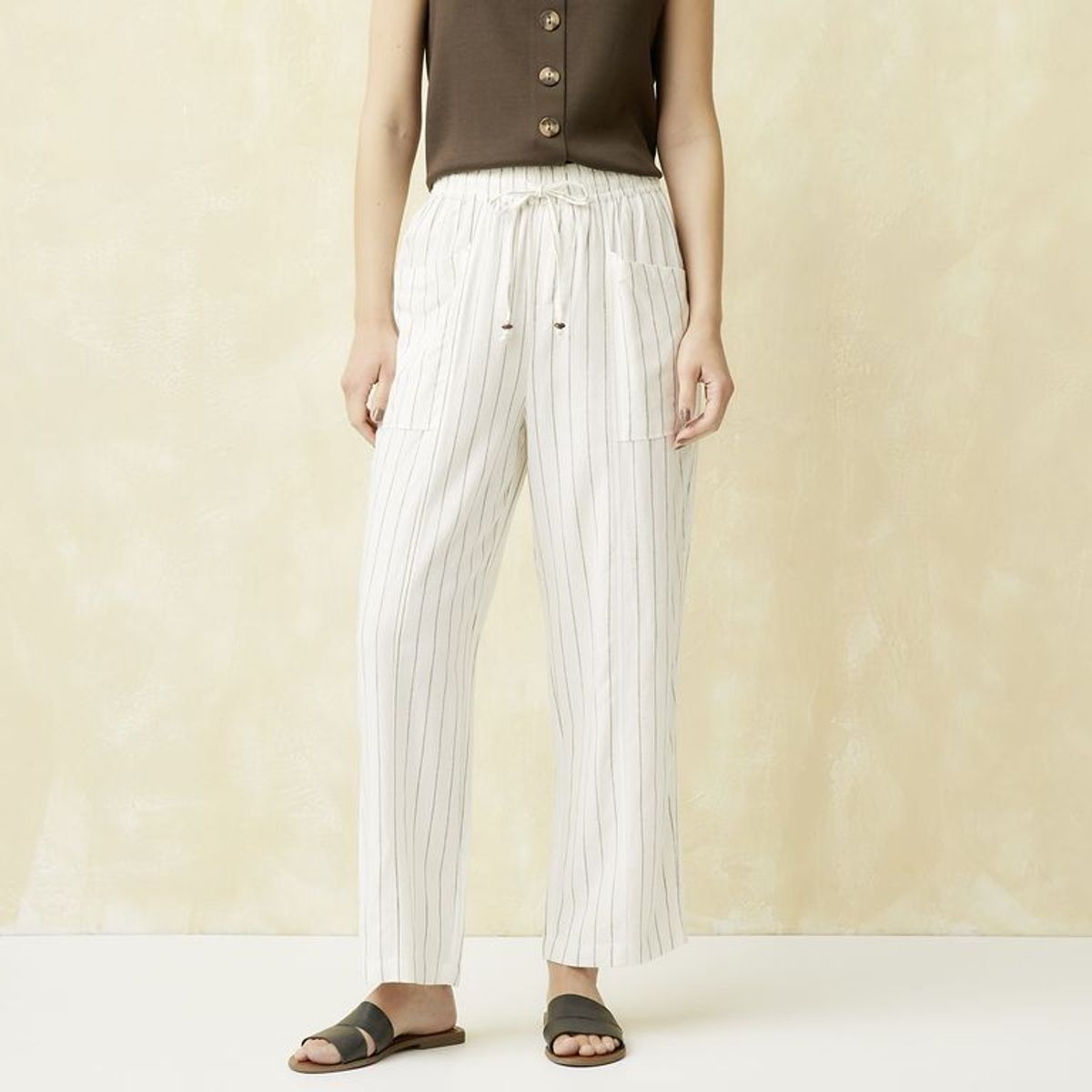 UNIVERSITY CLUB - Pantalón Fluido Mujer University Club