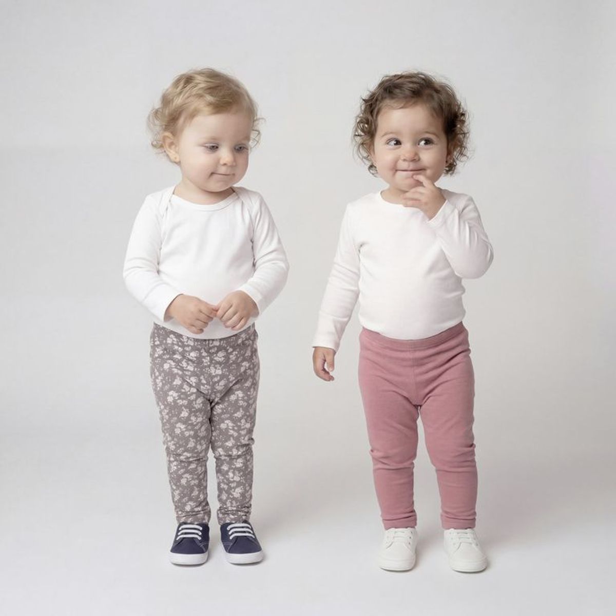 YAMP - Legging Bebé Niña Pack X2 Algodón