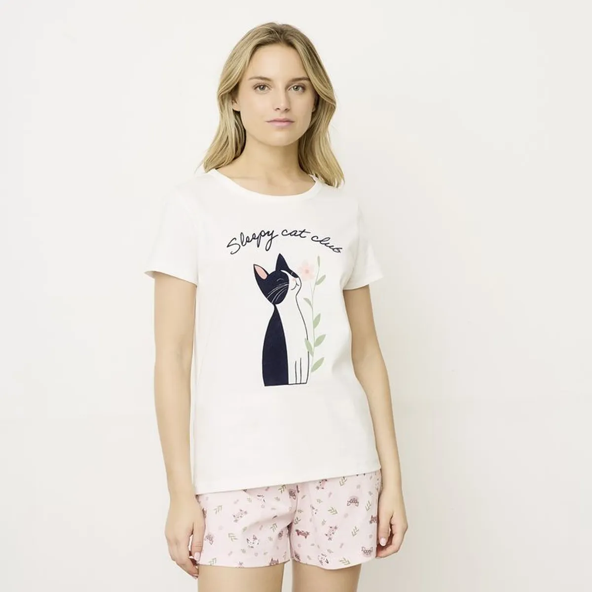 SYBILLA - Polo Pijama Manga Corta