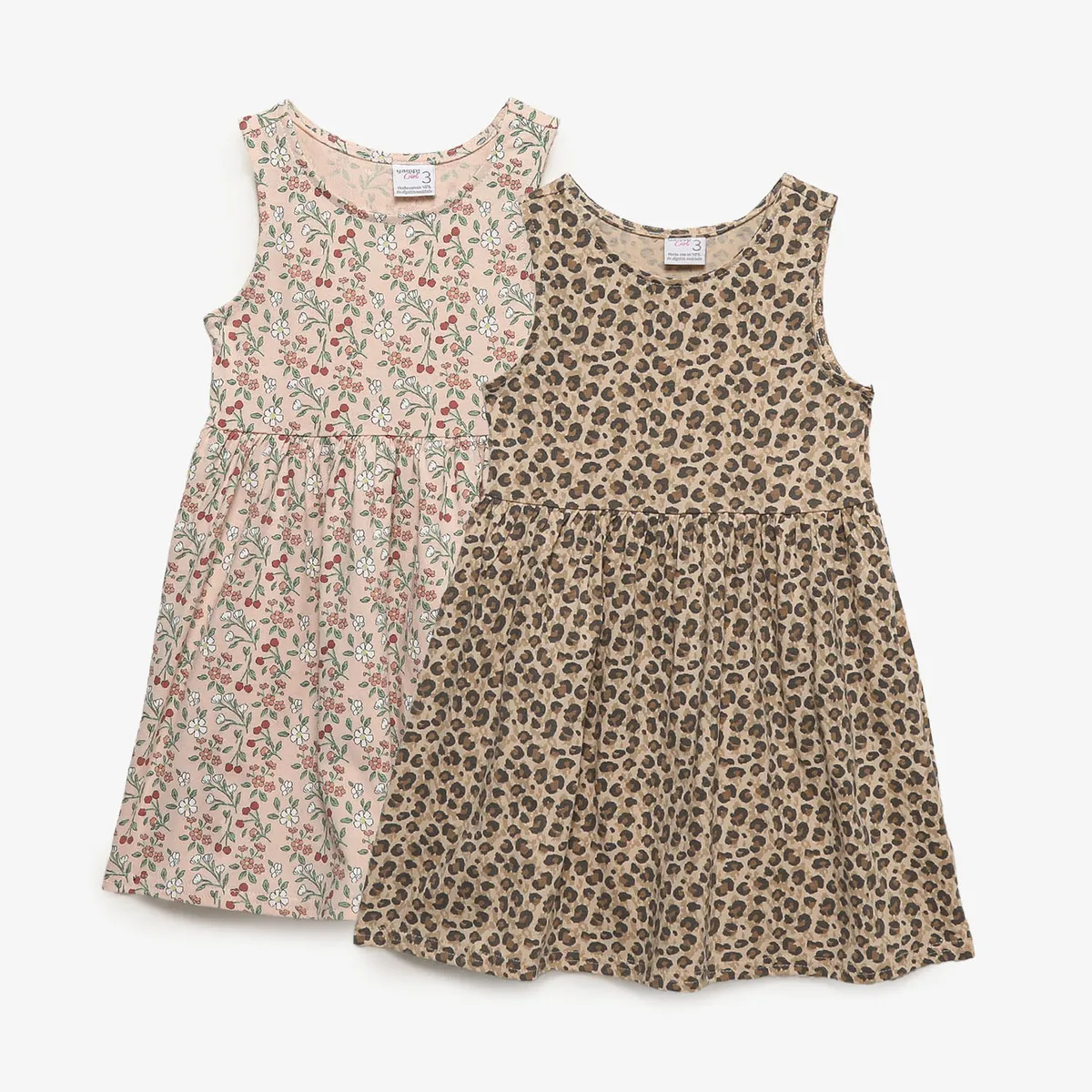 YAMP - Vestido Niña Pack X2 Algodón Yamp