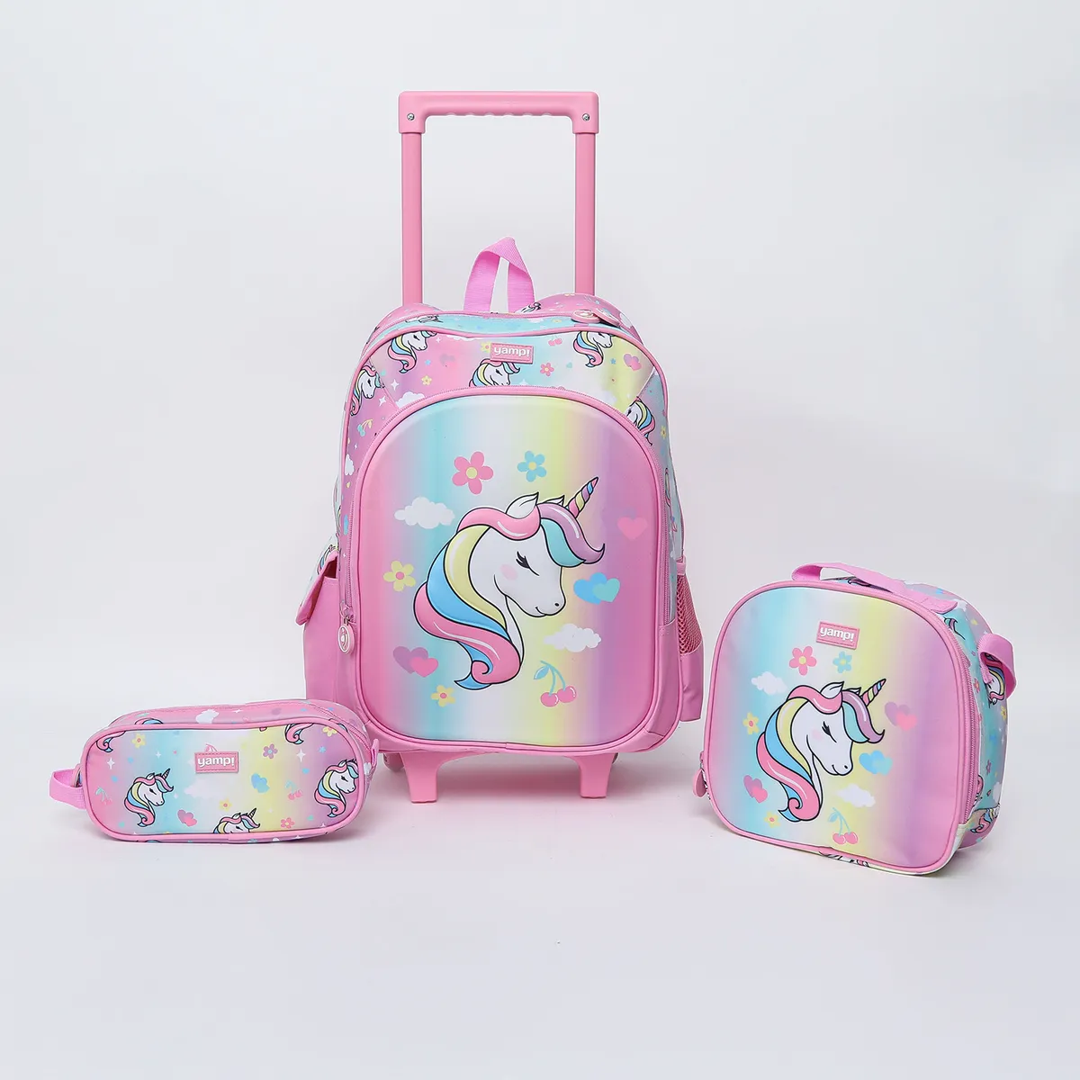 YAMP - Mochila de Ruedas Niño Niña Pack X3 Yamp