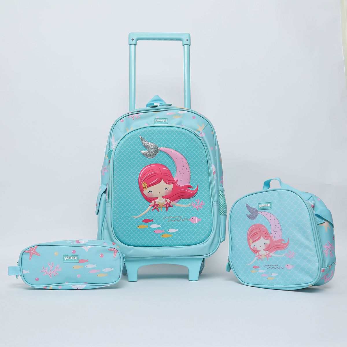 YAMP - Mochila de Ruedas Niña Pack X3 Yamp