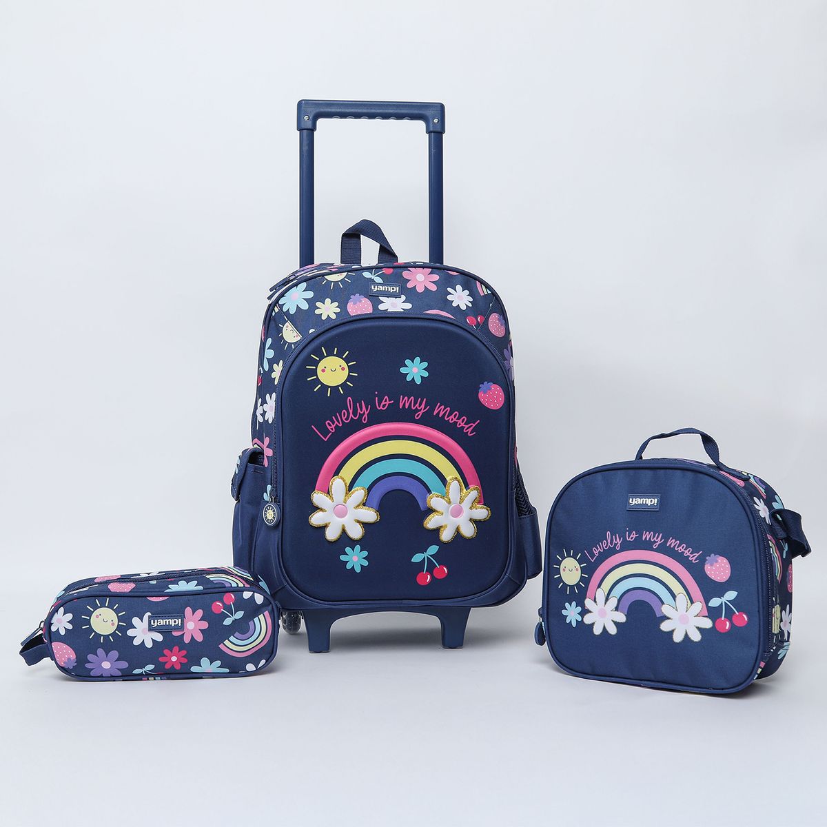 YAMP - Mochila de Ruedas Niña Pack X3 Yamp
