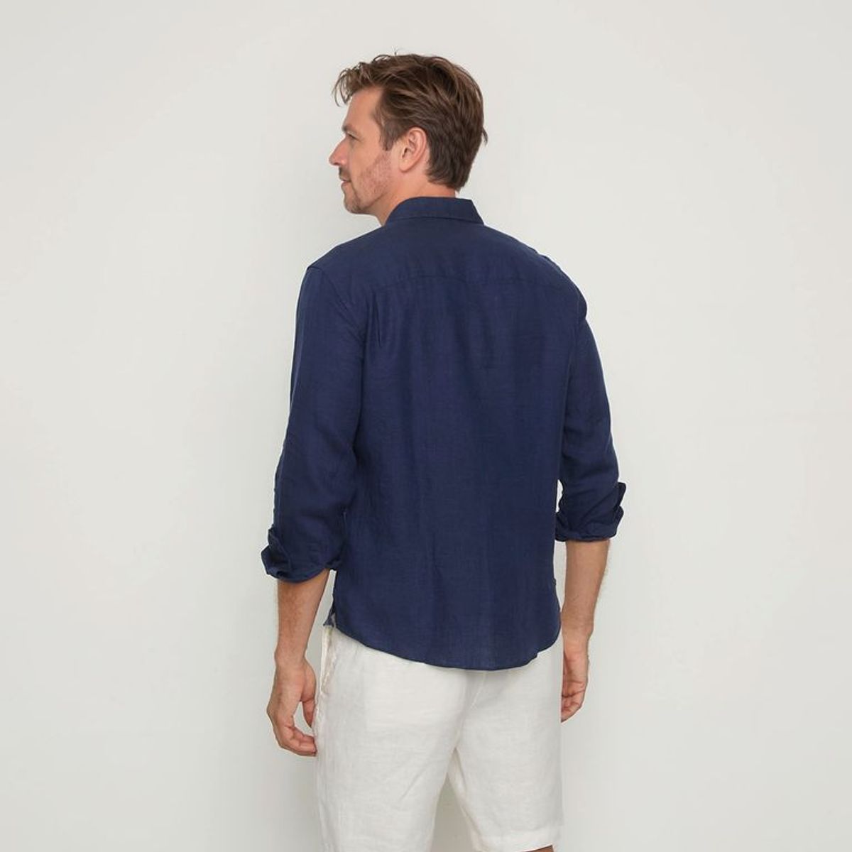 LA MARTINA - Camisa 100% Lino Casual Hombre La Martina