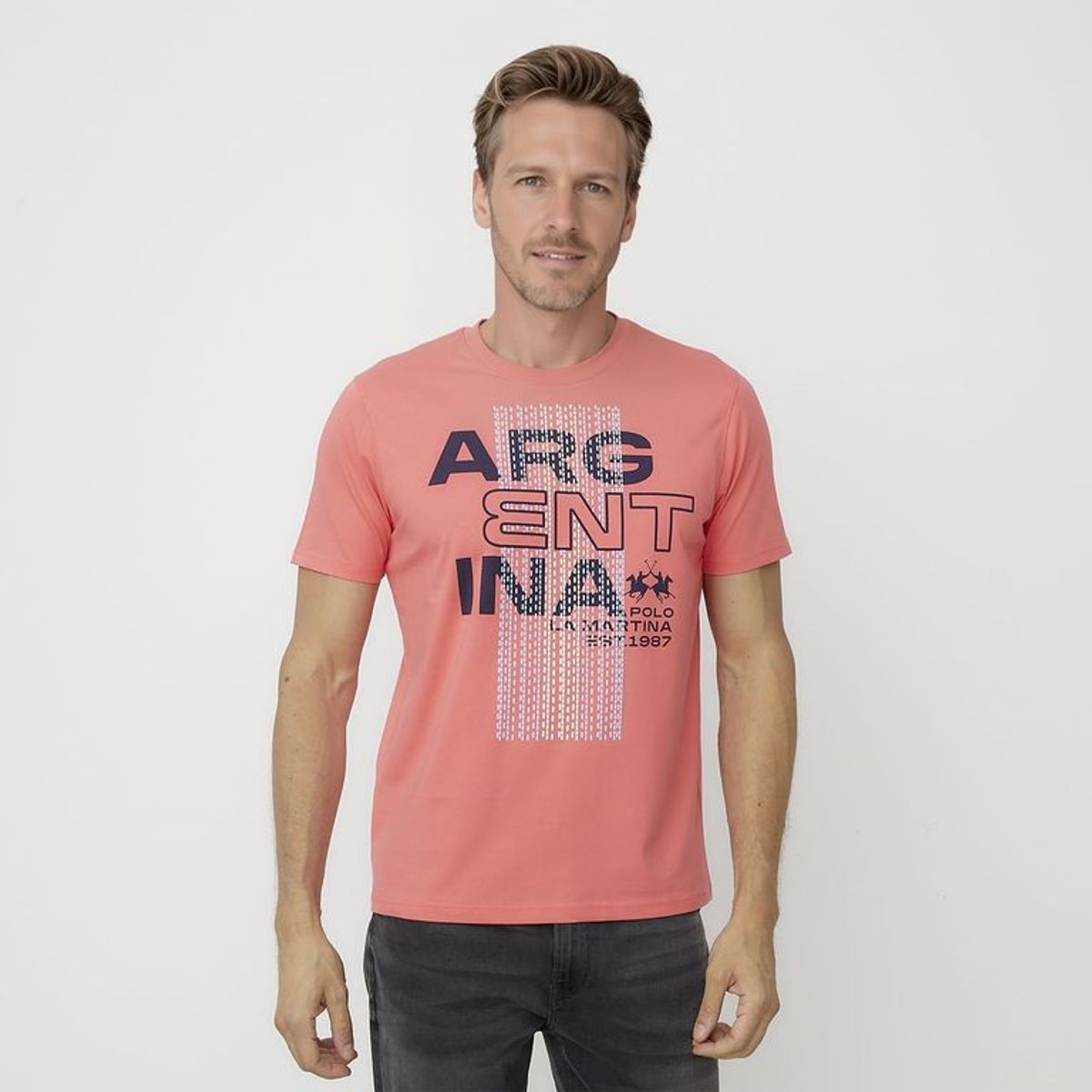 LA MARTINA - Polo Manga Corta 100% Algodón Hombre La Martina
