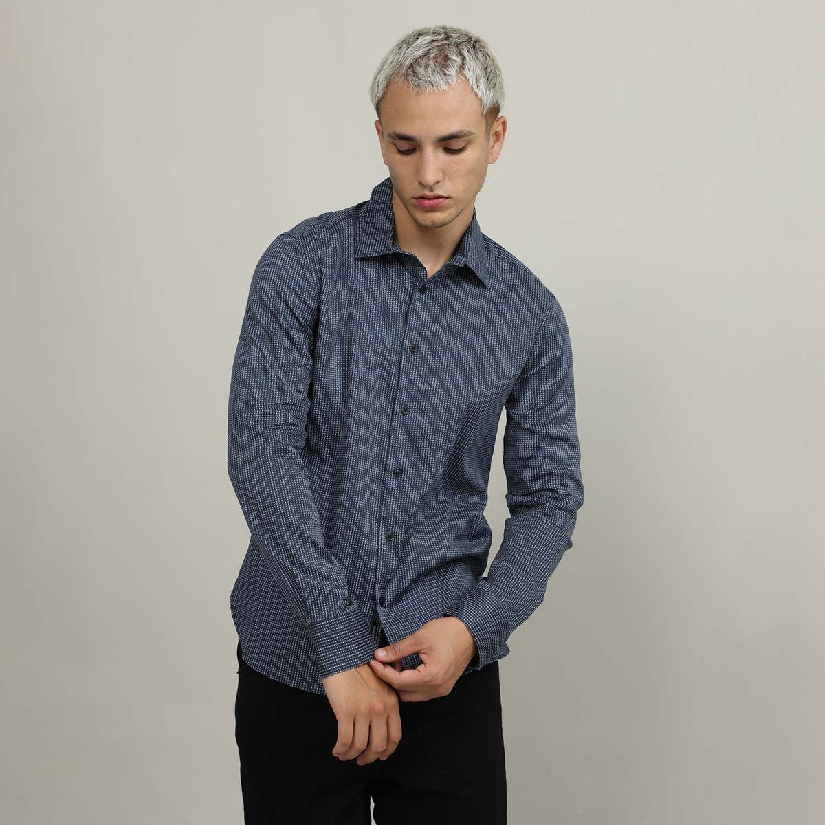 MOSSIMO - Camisa Algodón Casual Hombre Mossimo
