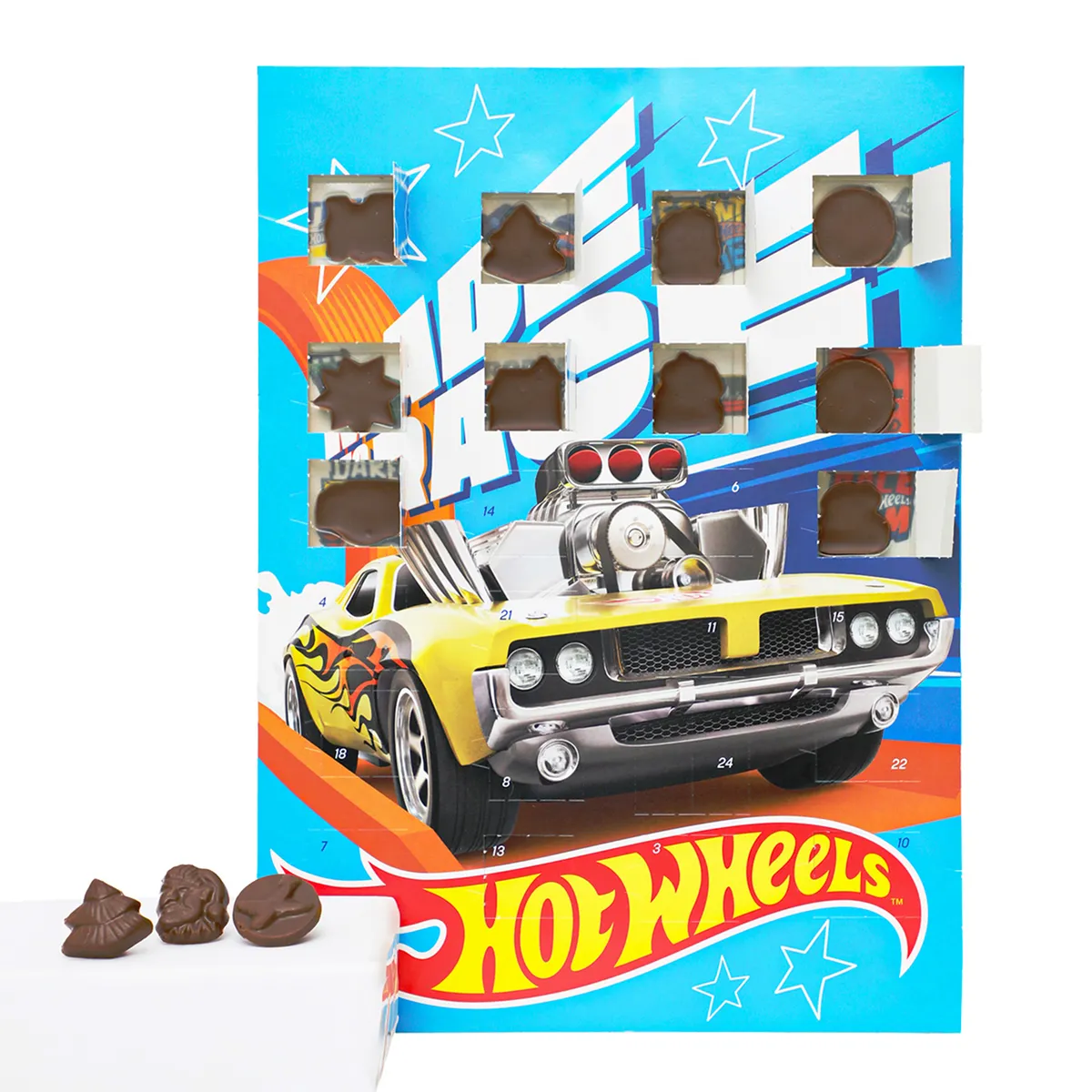 WINDEL - Windel Calendario adviento Hot Wheels¿ Chocolates Navideños