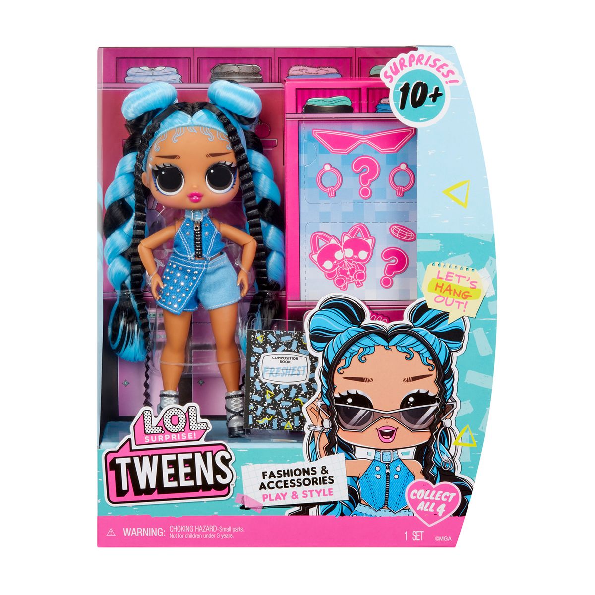 LOL SURPRISE - Muñeca Lol Surprise Tweens Core-freshest