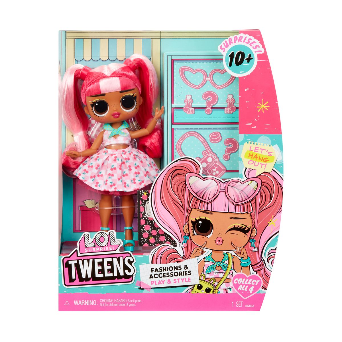 LOL SURPRISE - Muñeca Lol Surprise Tweens Core-cherry 