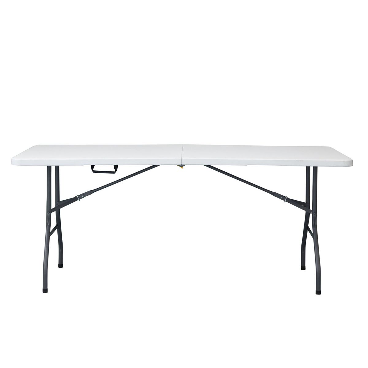 SCOOP - Mesa Plegable Rectangular 180 Cm Blanco