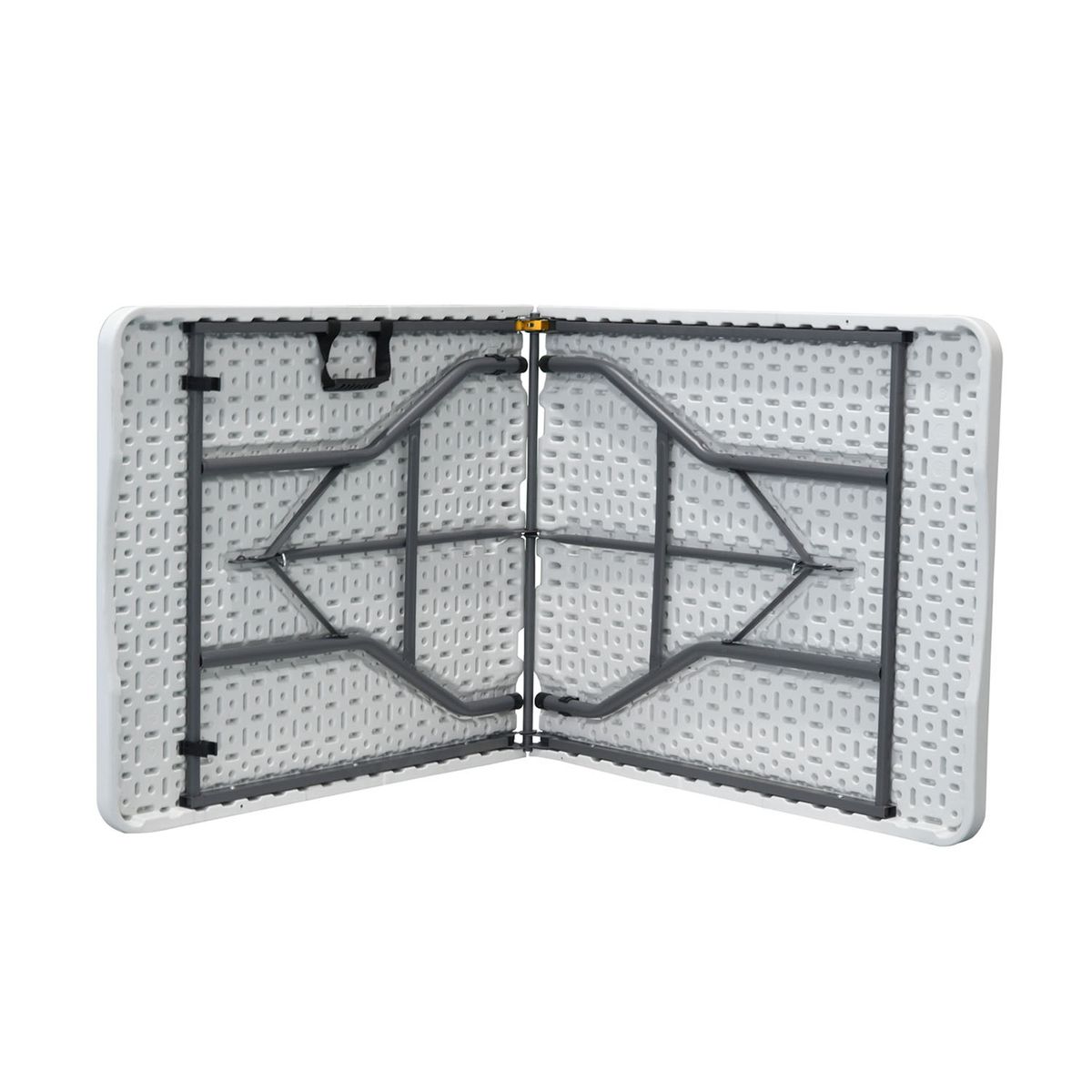 SCOOP - Mesa Plegable Rectangular 180 Cm Blanco