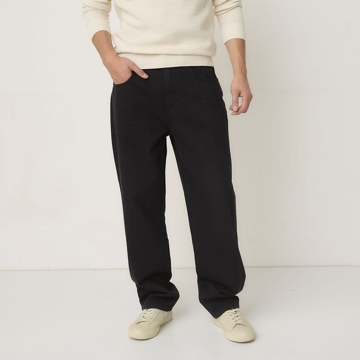 BASEMENT - Jean 100% Algodón Straight Fit Hombre Basement