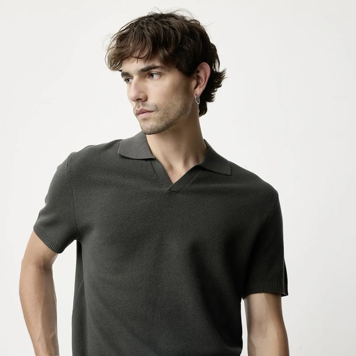 BASEMENT - Polo 100% Algodón Slim Fit Hombre Basement