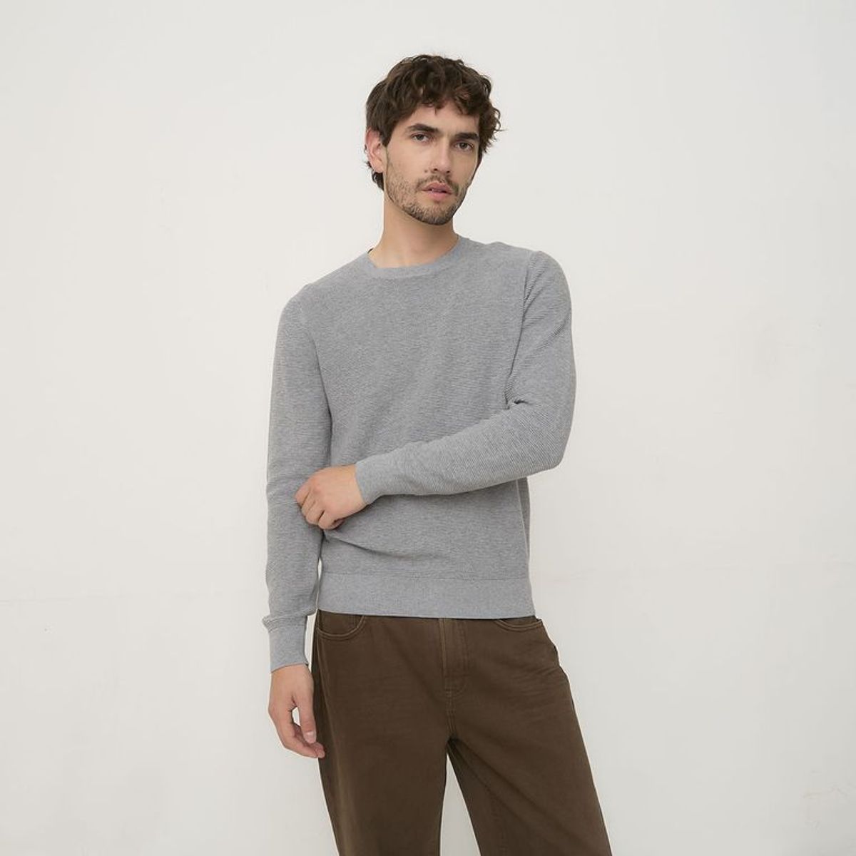 BASEMENT - Chompa Sport Algodón Hombre Basement