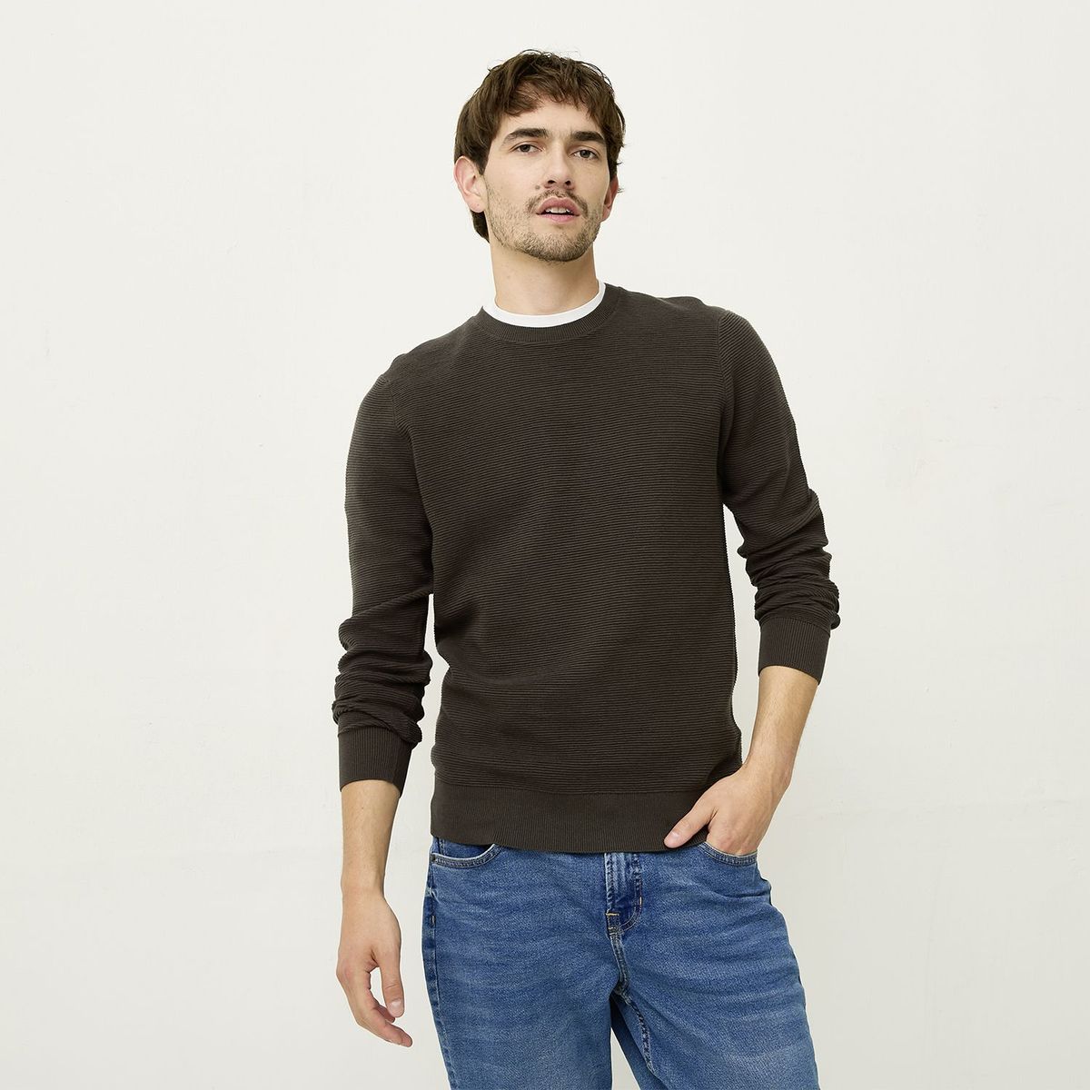 BASEMENT - Chompa Sport Algodón Hombre Basement