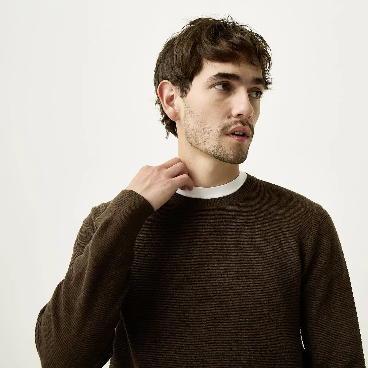 BASEMENT - Chompa Sport Algodón Hombre Basement