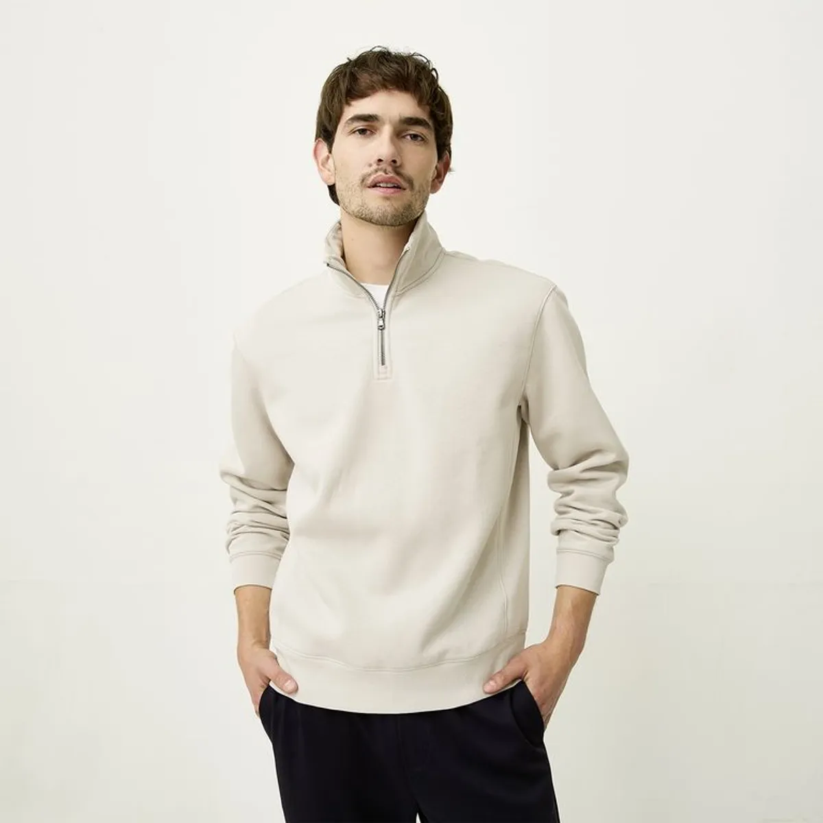 BASEMENT - Polera Algodón Casual Hombre Basement
