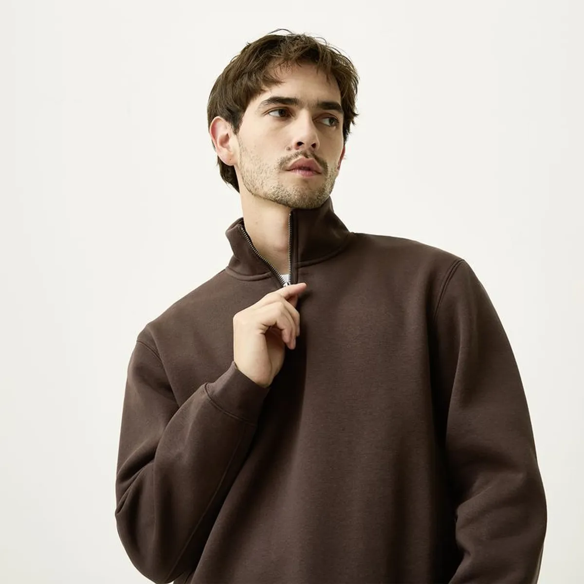 BASEMENT - Polera Algodón Casual Hombre Basement