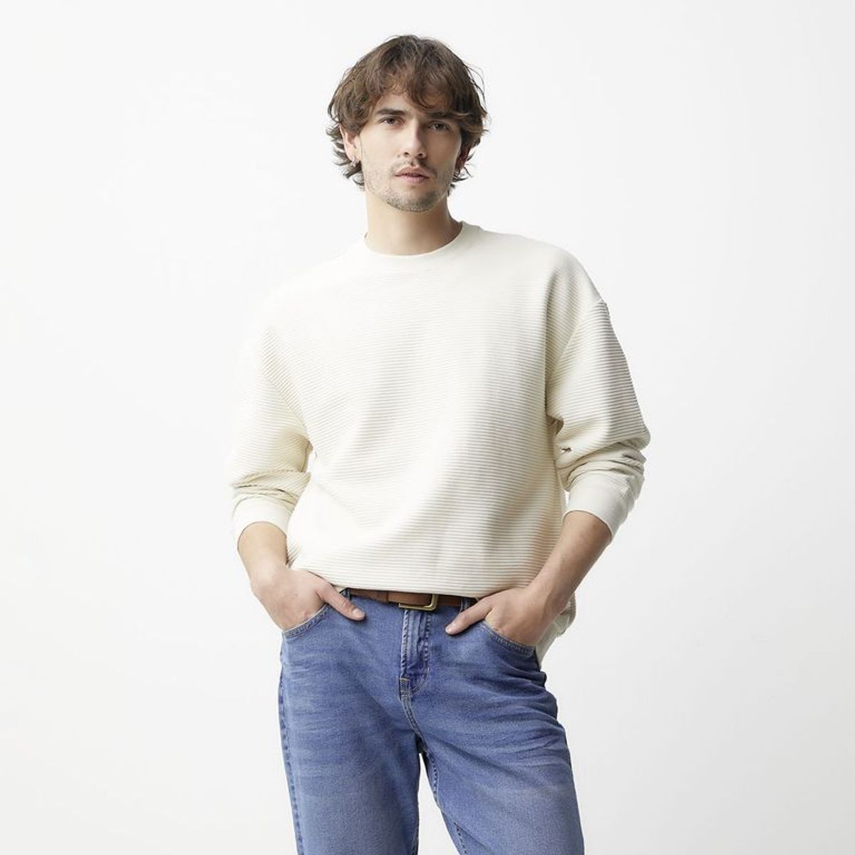 BASEMENT - Chompa Casual Hombre Basement