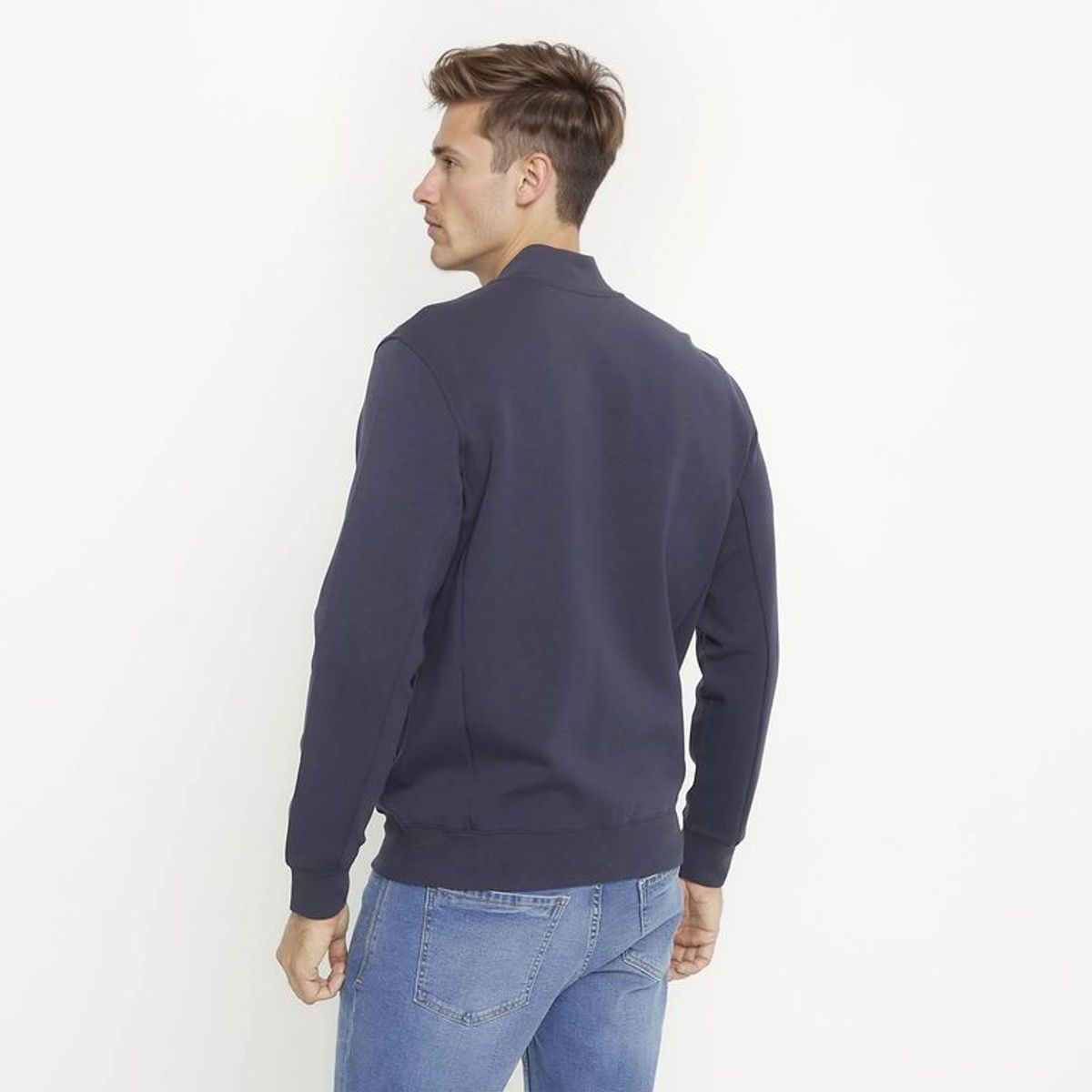 WOLF&HANK - POLERON HOMBRE PL BOMB W2 NAVY M