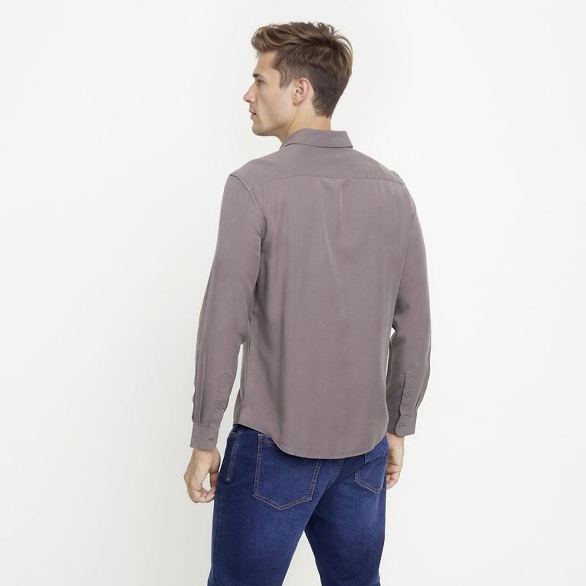 WOLF&HANK - Camisa Manga Larga Hombre Wolf&Hank