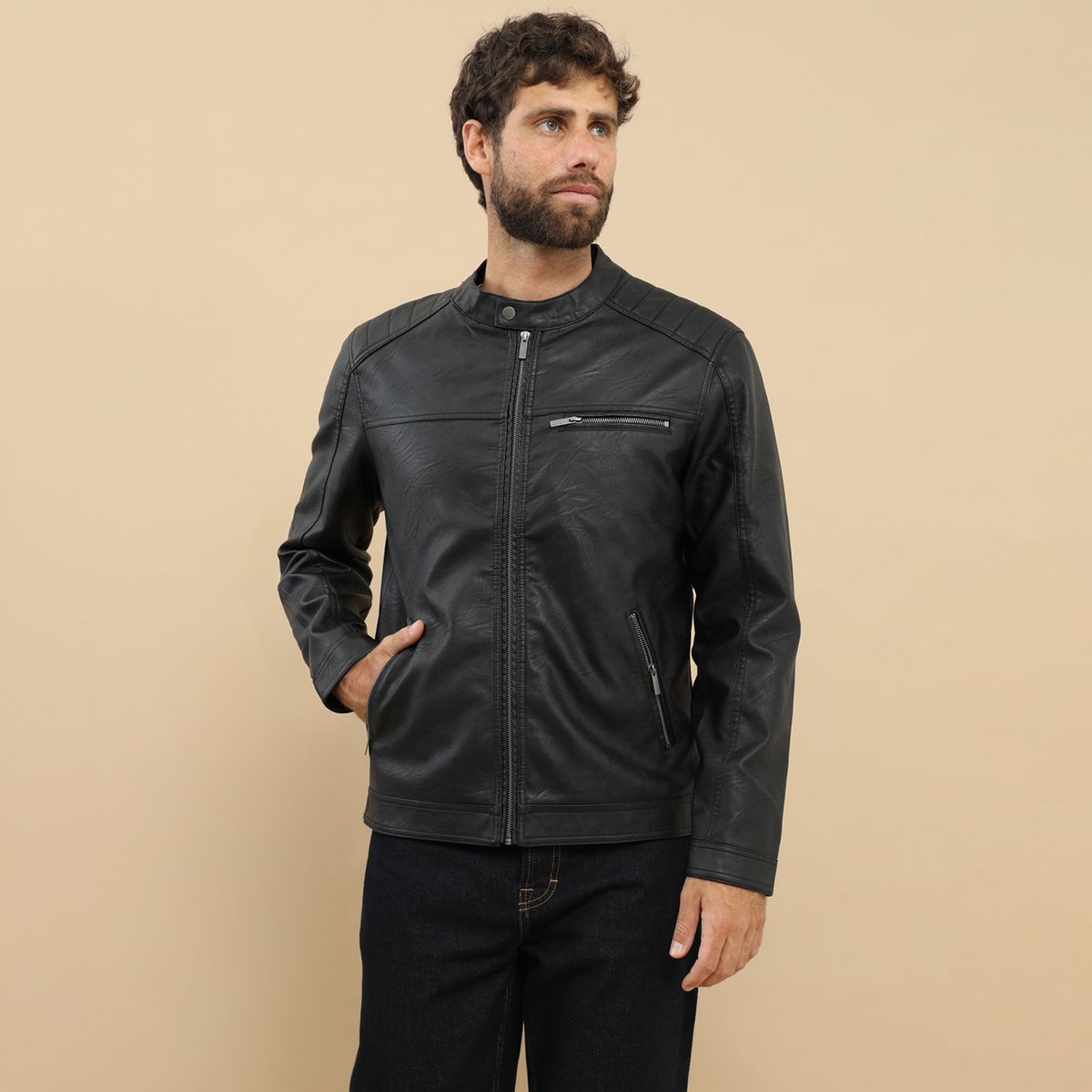 NEWPORT - Casaca Casual Hombre Newport