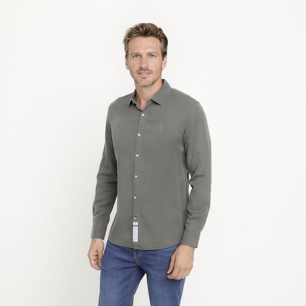 LA MARTINA - Camisa Manga Larga Sport Regular Fit La Martina