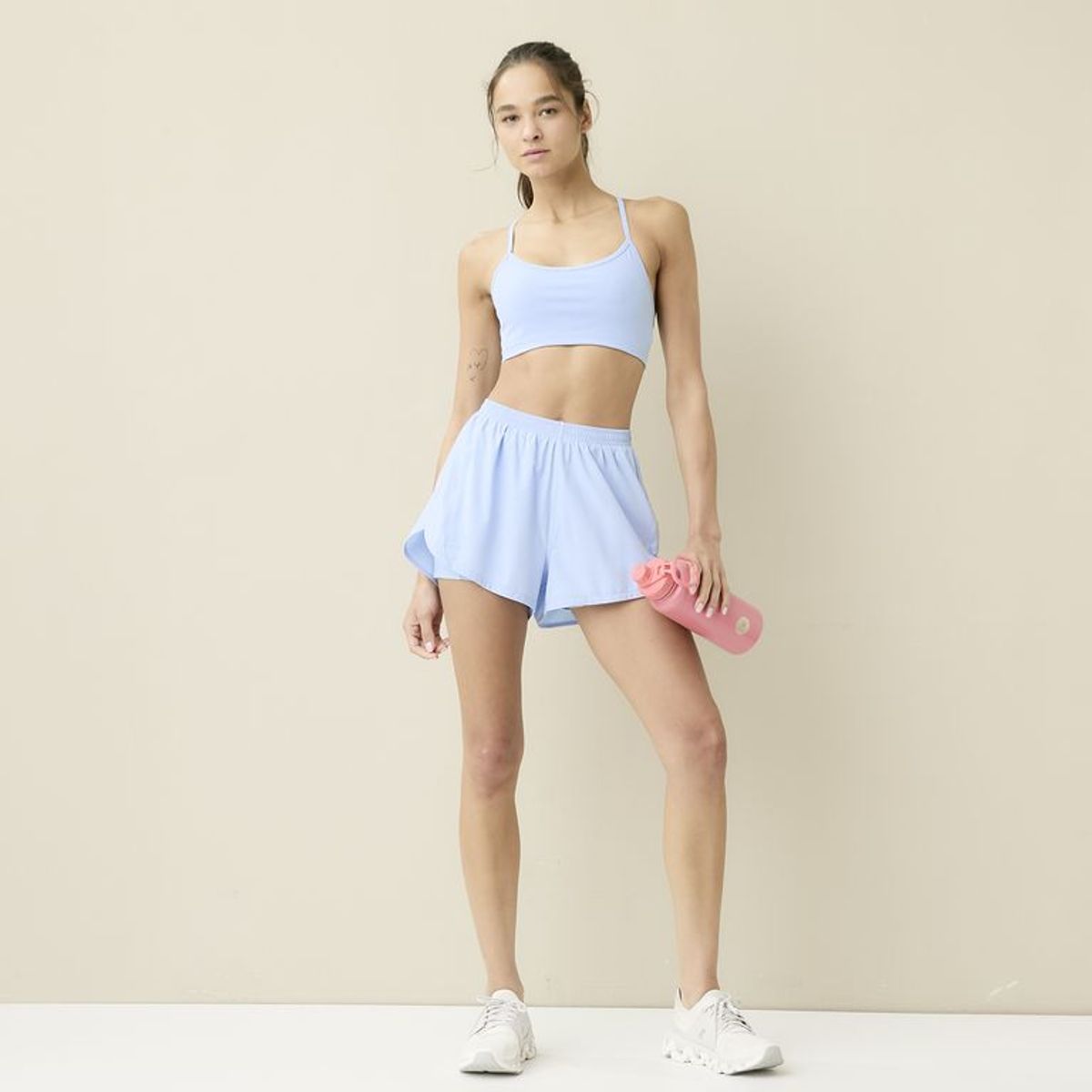 DIADORA - Short Deportivo 2 en 1 Licra interna Mujer Diadora